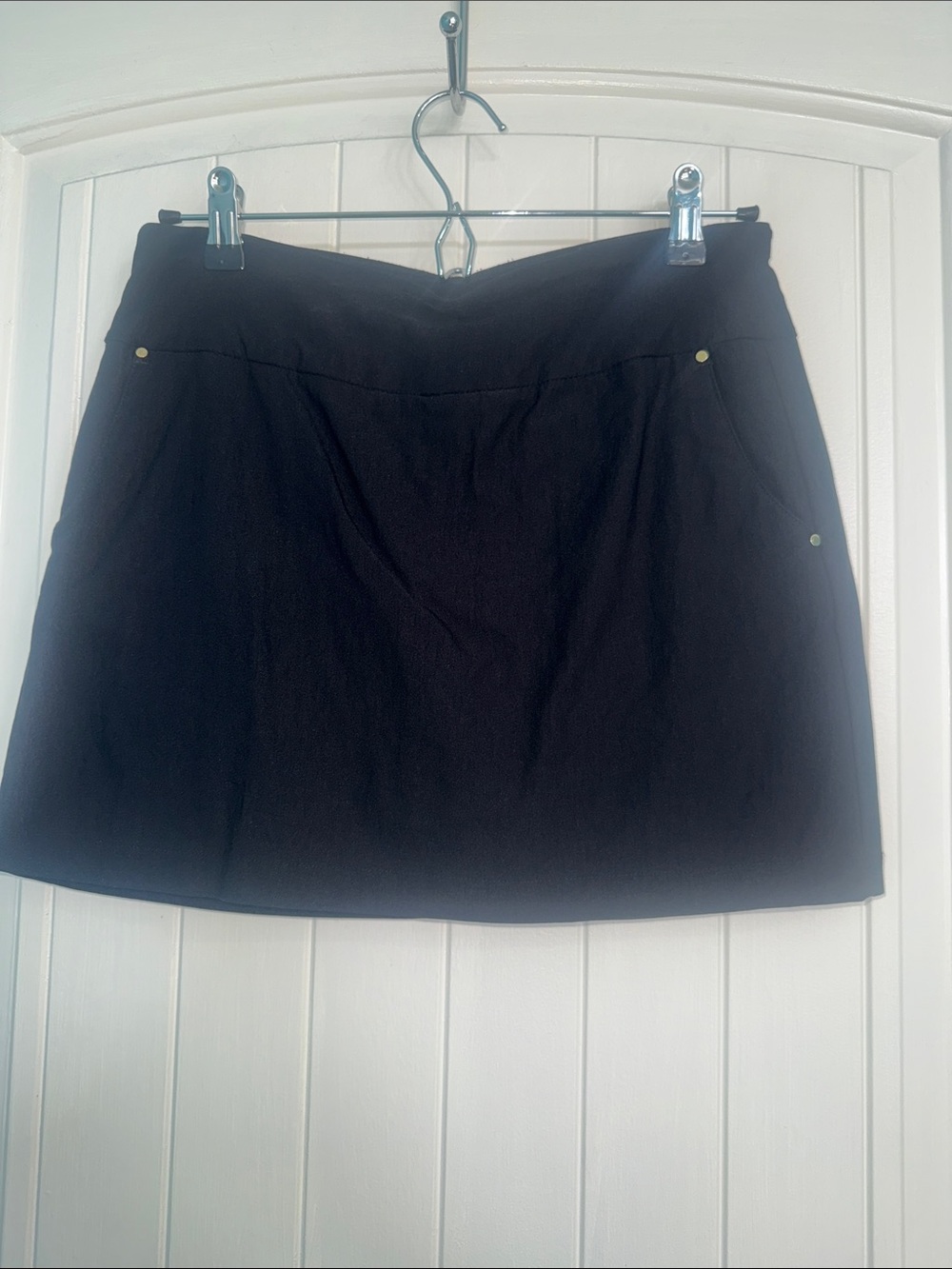 Black Women's Skort- Classic A-Line
